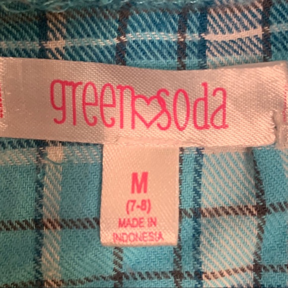 🦄Bundle 5/$10🦄 Plaid tunic length flannel #1058 - Picture 3 of 4